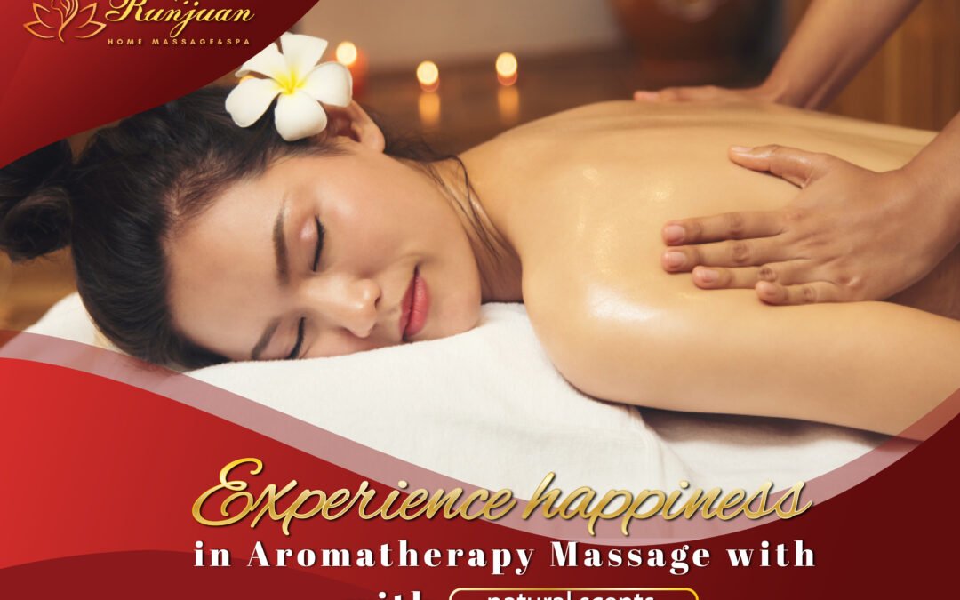 Experience happiness in Aromatherapy Massage with natural scents.